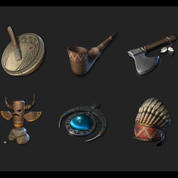 RPG icon set