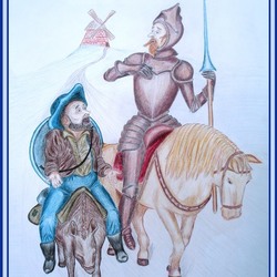 Дон Кихот и Санчо Панса