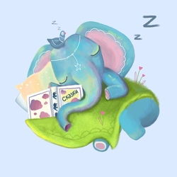Sleeping elephant