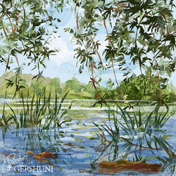 Пейзаж.Архангельское.