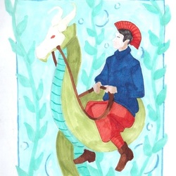 Мальчик на коньке