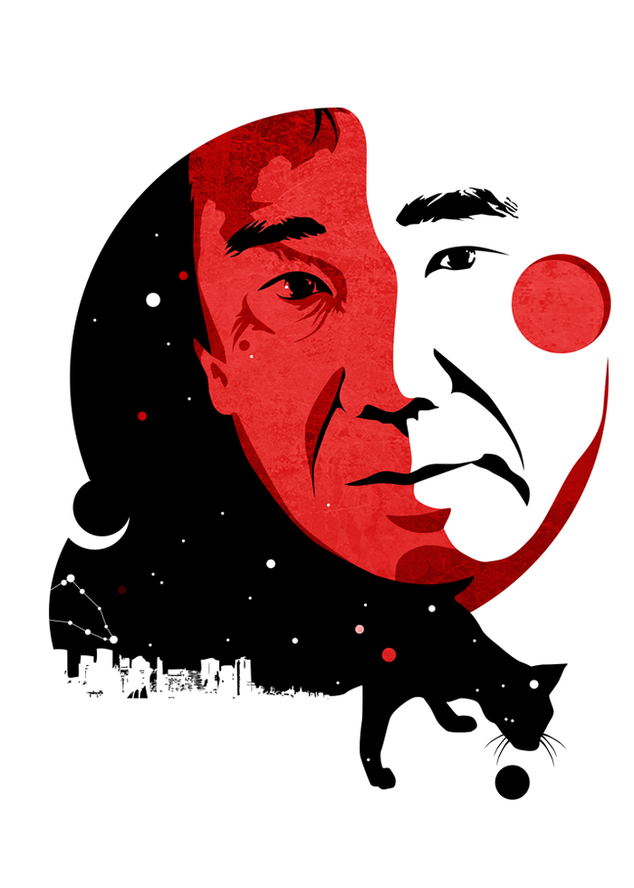 Иллюстрация Харуки Мураками | Illustrators.ru