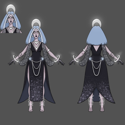 Разработка персонажа "Лунная Ведьма"