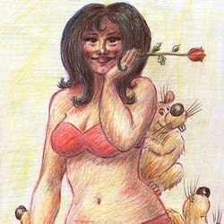 Евражки и роза