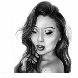 София Чанг, графический портрет