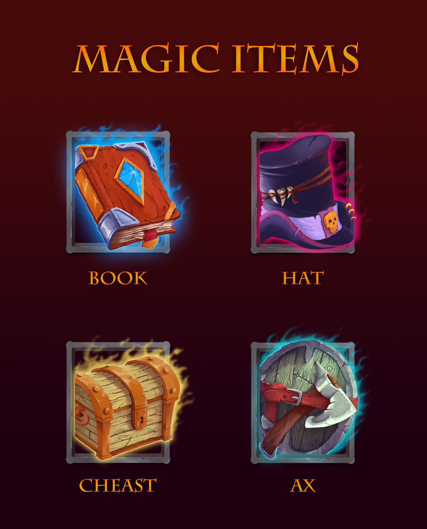 Magic item. Magic items.