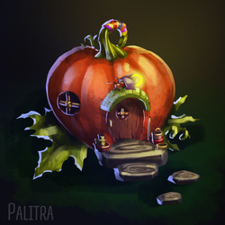 pumpkin house