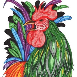 Гордый петух