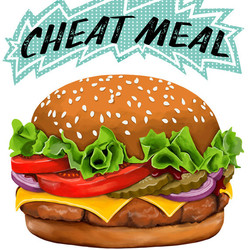 Cheat meal (Burger)