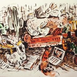 кролики в сети