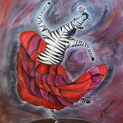 flamenco zebra