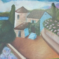 Домик на берегу моря