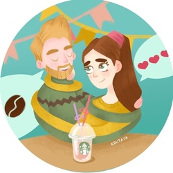 Серия наклеек