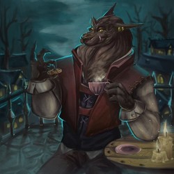 Illustration of worgen