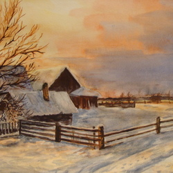 Зимний вечер