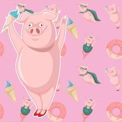 Паттерн для печати на текстиле