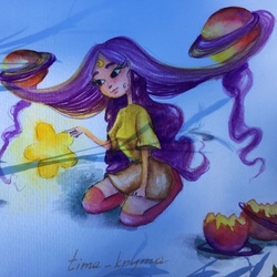 Девочка космос