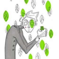 Иллюстрация к рассказу Р. Шекли "Запах мысли"