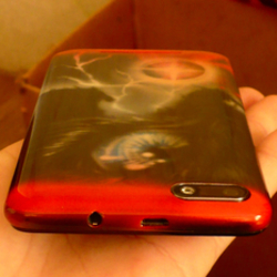 Аэрография на телефоне