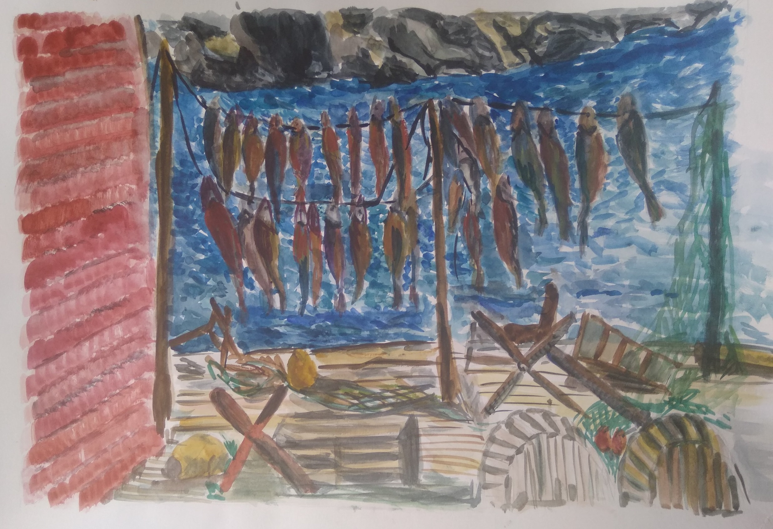 Рыбалка на средиземном море