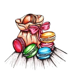 Sweet macaroons