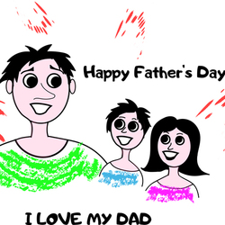 Открытка к дню отца