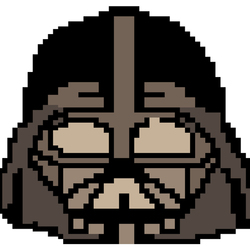 Дарт Вэйдер в пикселях