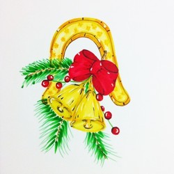 Новогодняя открытка