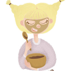 маска шоколад