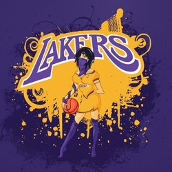 Lakers fan