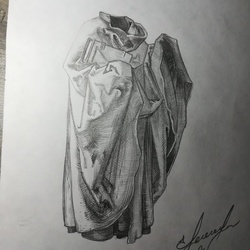 Драпировка Дюрера (Монах,копия)