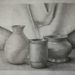 Натюрморт с драпировкой