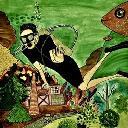 проплывая над городом