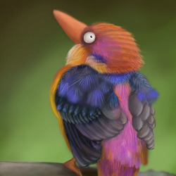 сказочная птица