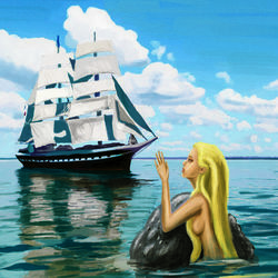 Иллюстрация к книге "Русалочка"