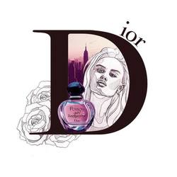 Коллаж Dior