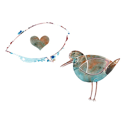 маленькая птичка говорит о любви