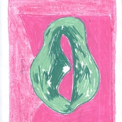 Розово-зелёная штука