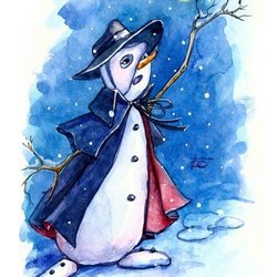 Снеговик - Призрак Оперы