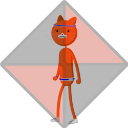 Котэ спортсмен 