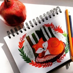 once upon a sunny autumn day.