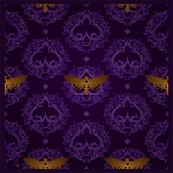 Texture Gothic hawkmoth