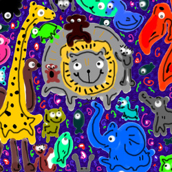 детский принт-рисунок