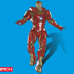 Iron man by Karpich