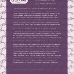 Информационный лист.