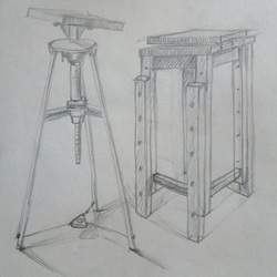 Наброски скульптурных станков.