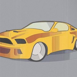 Vector car