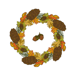 Осенний венок