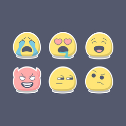 Emoji Смайлы