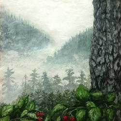 Туманный лес